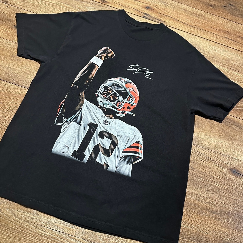 Shedeur Sanders Black Watch Me Graphic T-Shirt Mens XL